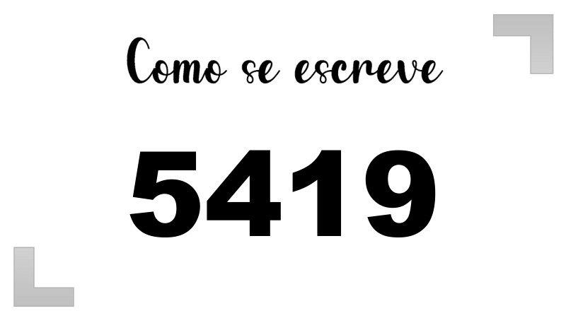 Imagem do número 5419