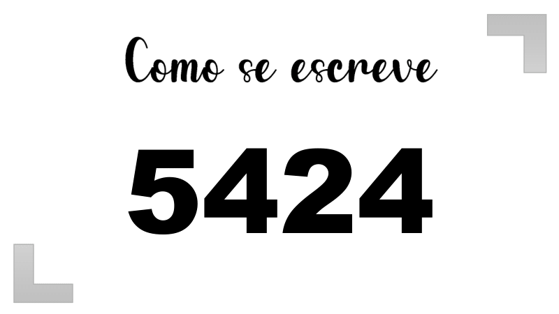Imagem do número 5424