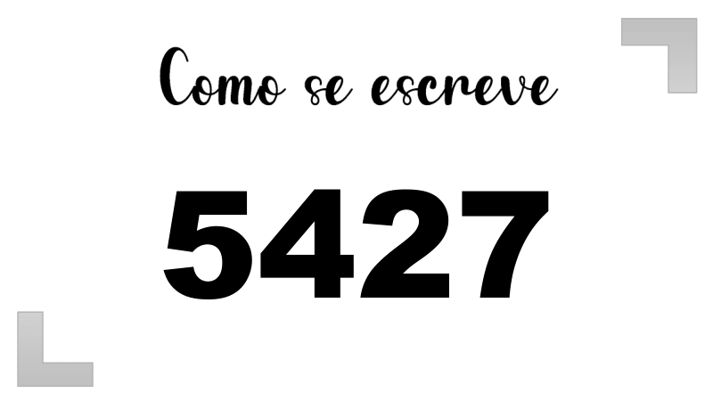 Imagem do número 5427