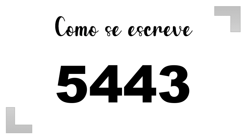 Imagem do número 5443