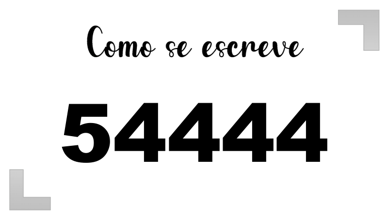 Imagem do número 54444