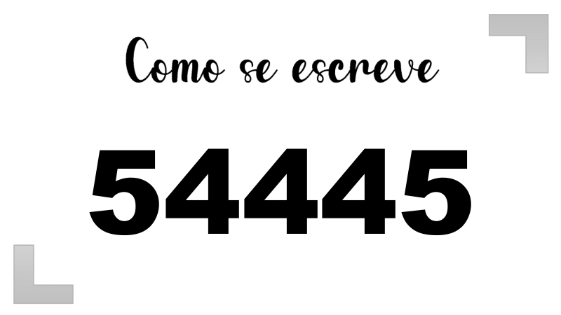 Imagem do número 54445