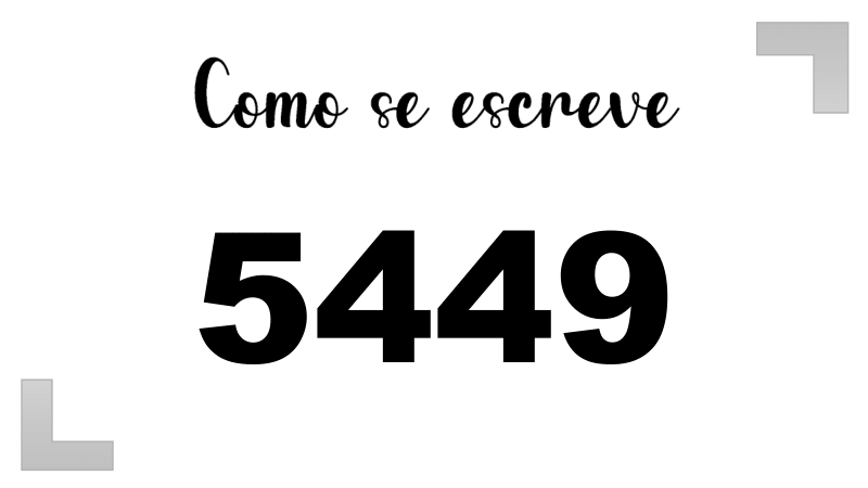 Imagem do número 5449