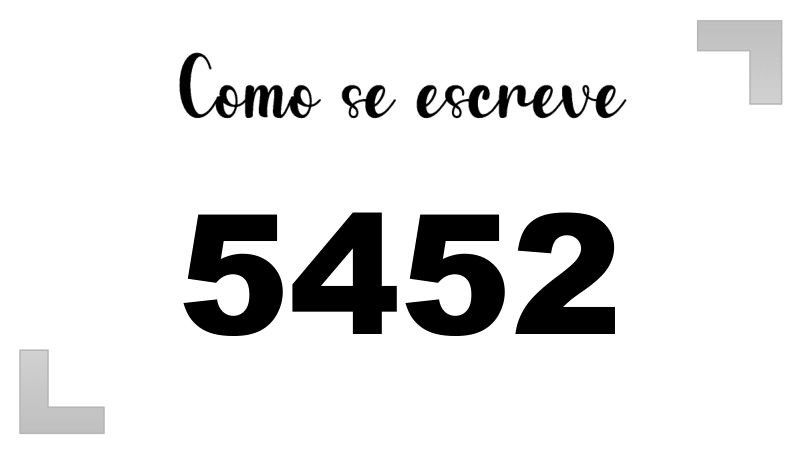 Imagem do número 5452