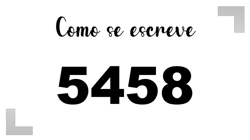 Imagem do número 5458
