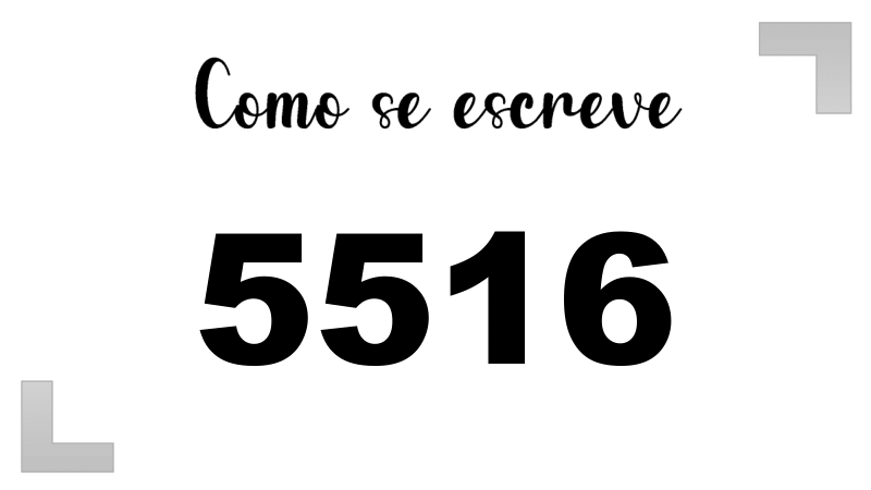 Imagem do número 5516