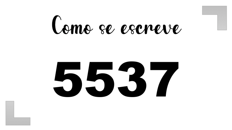 Imagem do número 5537
