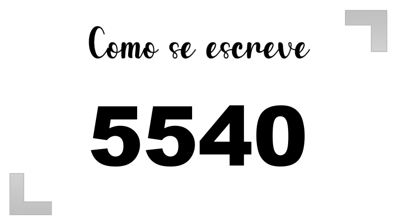 Imagem do número 5540