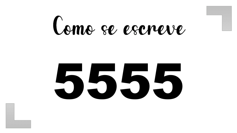 Imagem do número 5555