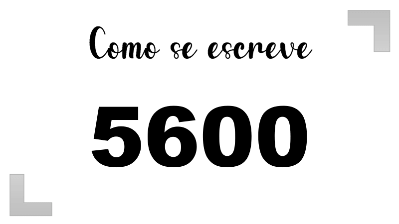 Imagem do número 5600