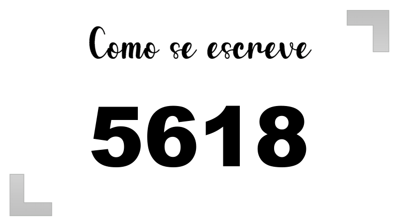 Imagem do número 5618