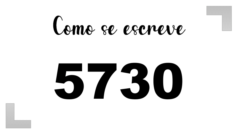 Imagem do número 5730
