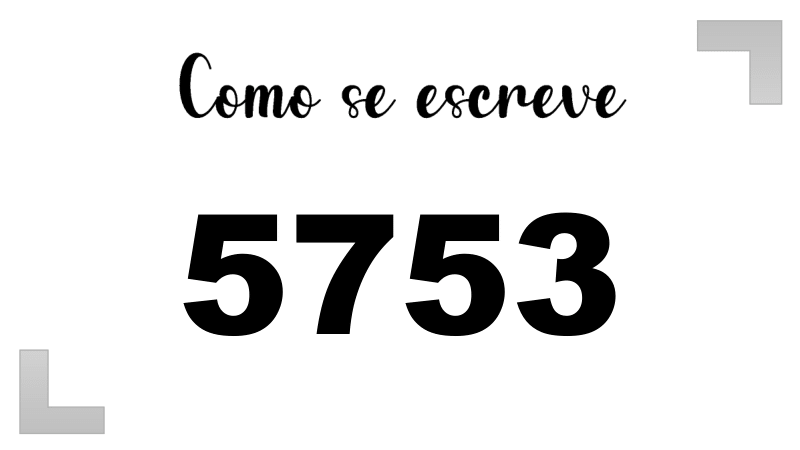 Imagem do número 5753