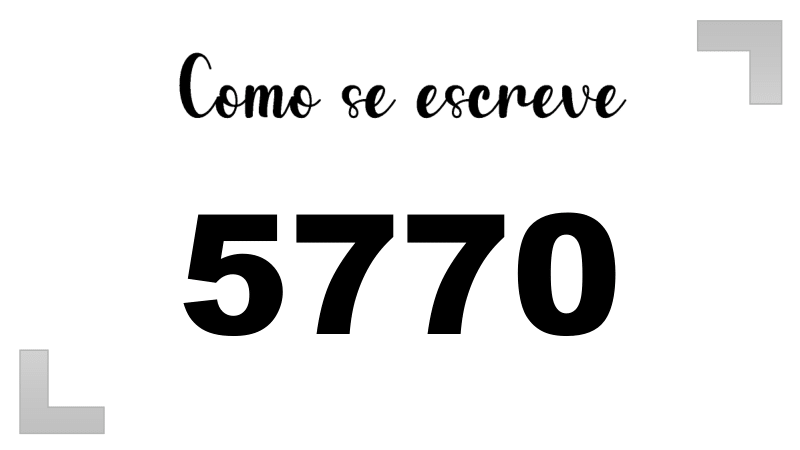 Imagem do número 5770