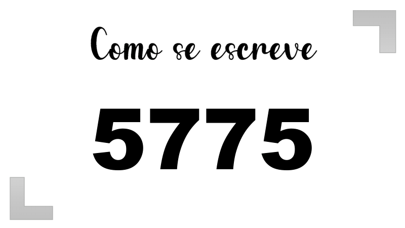 Imagem do número 5775
