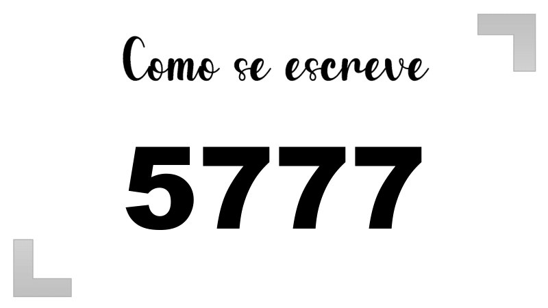 Imagem do número 5777