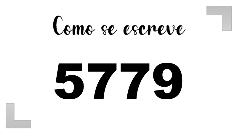 Imagem do número 5779