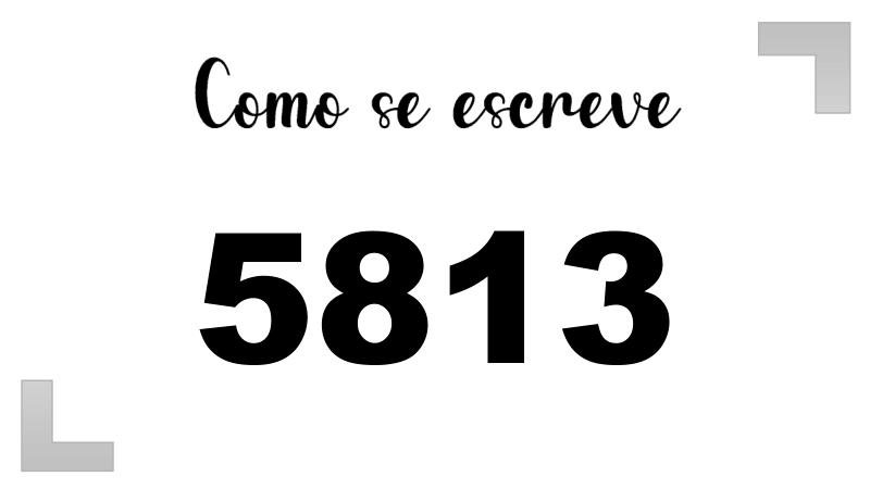 Imagem do número 5813
