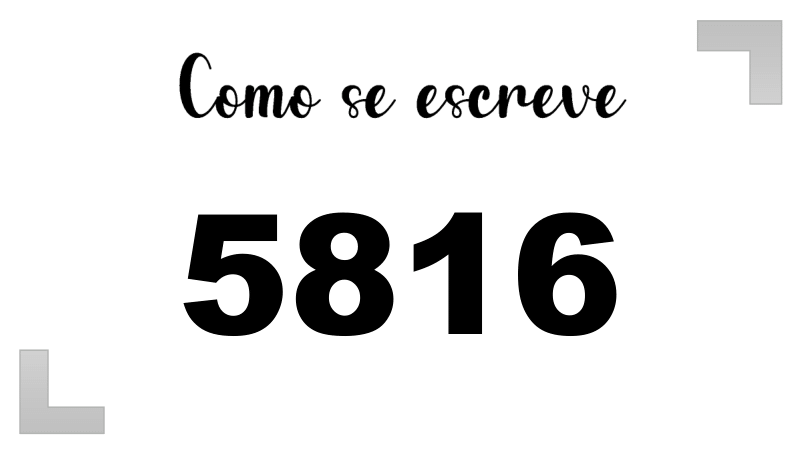 Imagem do número 5816