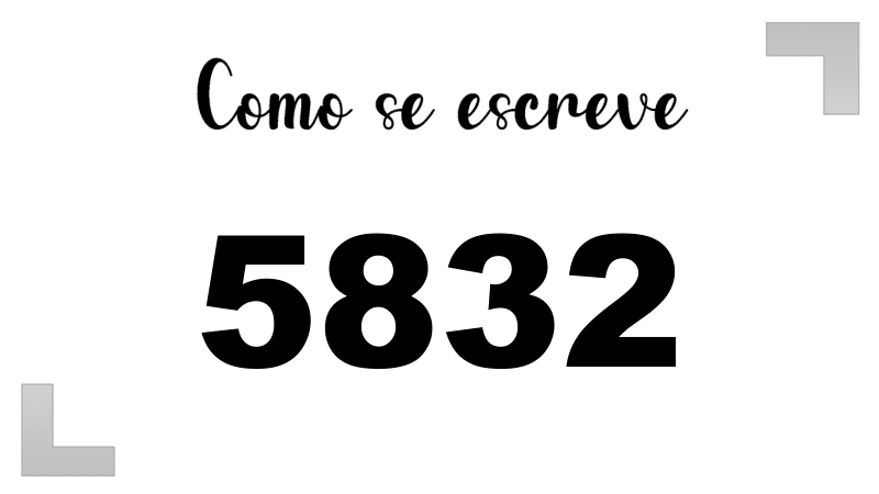 Imagem do número 5832