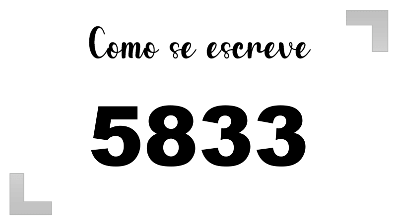 Imagem do número 5833