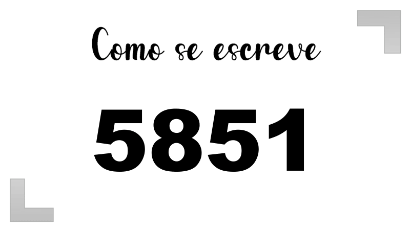 Imagem do número 5851