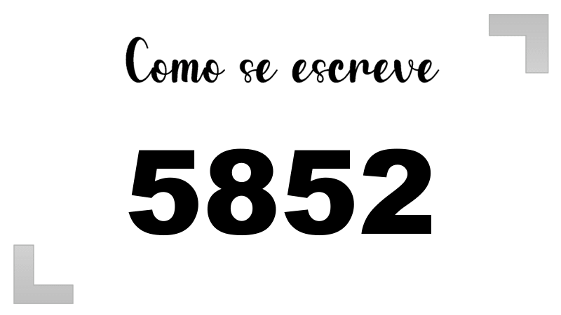 Imagem do número 5852