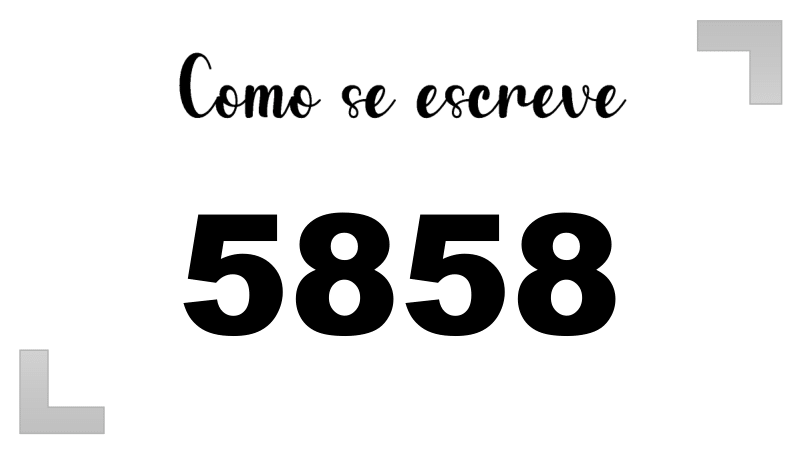Imagem do número 5858