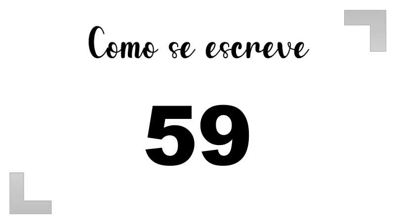 Como se Escreve 59