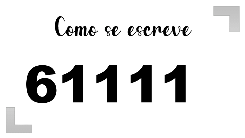 Imagem do número 61111