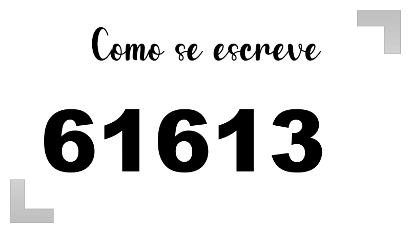 Imagem do número 61613