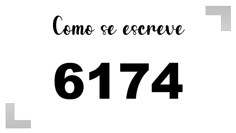 Como se Escreve 6174