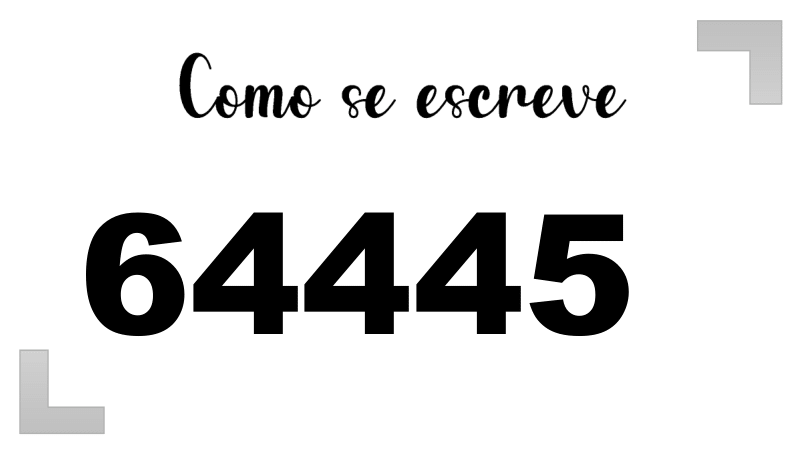Imagem do número 64445