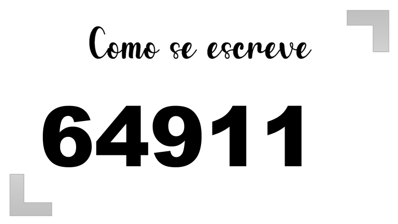 Imagem do número 64911