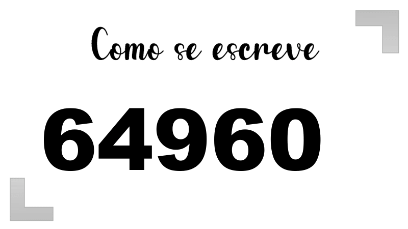 Imagem do número 64960