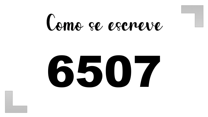 Imagem do número 6507