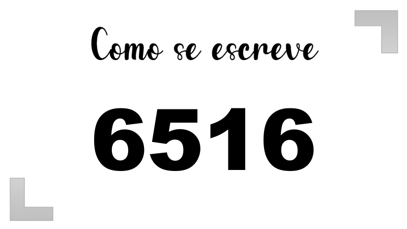 Imagem do número 6516