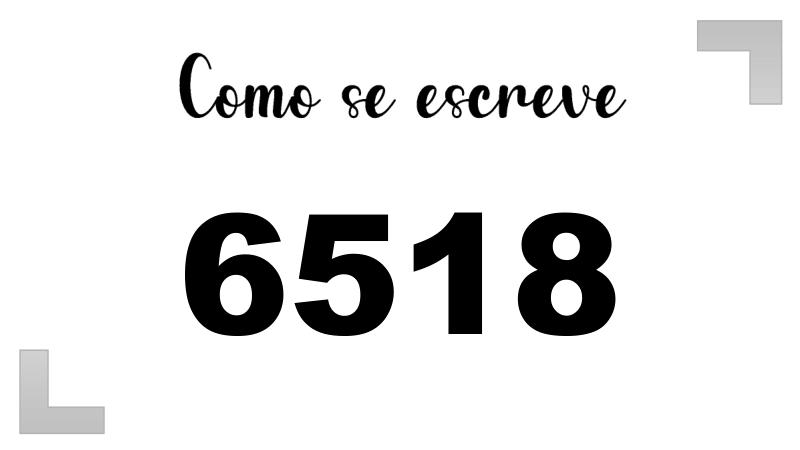Imagem do número 6518