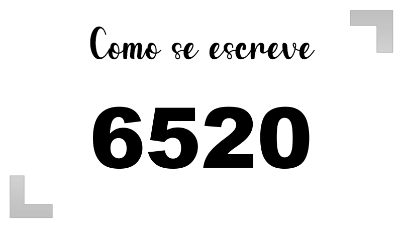 Imagem do número 6520