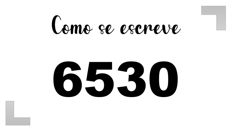 Imagem do número 6530