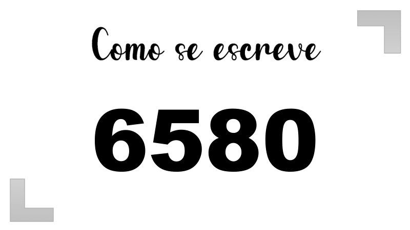 Imagem do número 6580