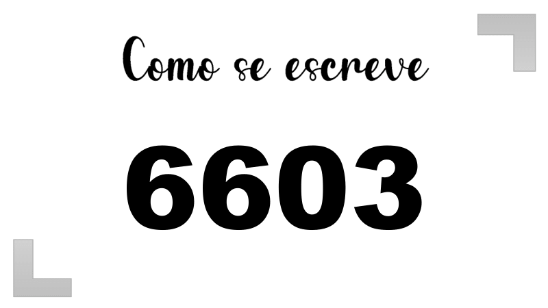 Imagem do número 6603