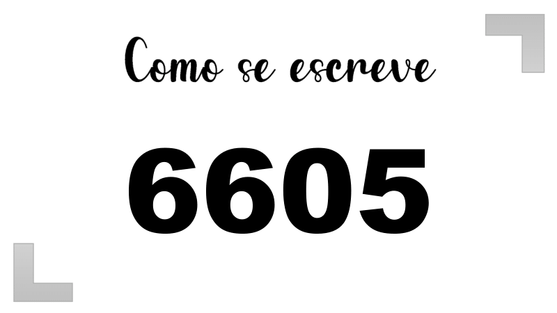 Imagem do número 6605
