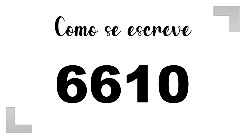 Imagem do número 6610