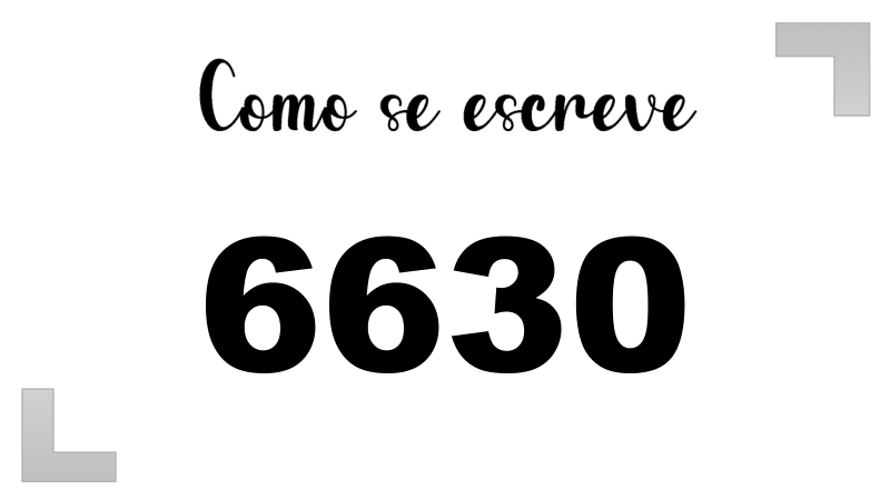 Imagem do número 6630