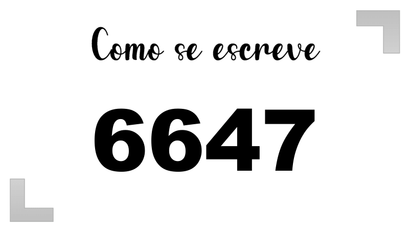Imagem do número 6647