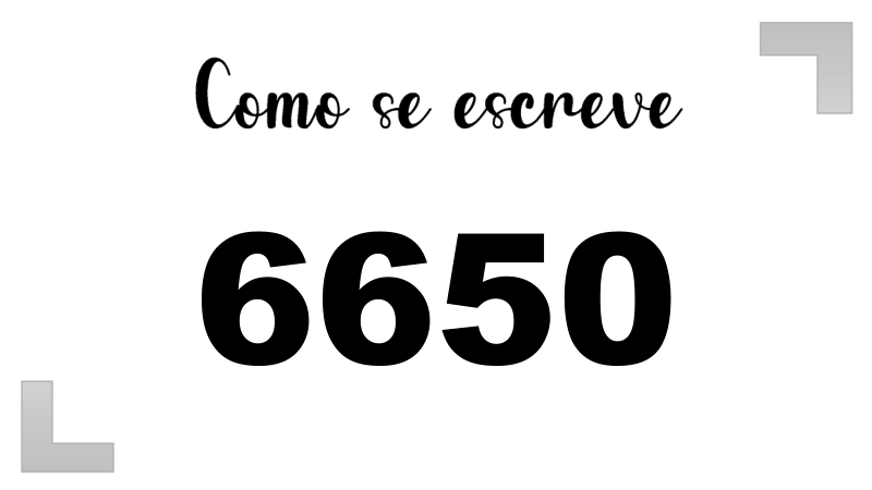 Imagem do número 6650