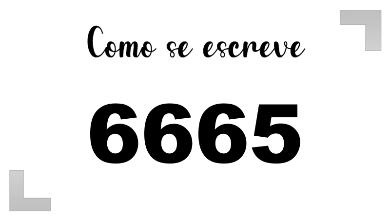 Imagem do número 6665