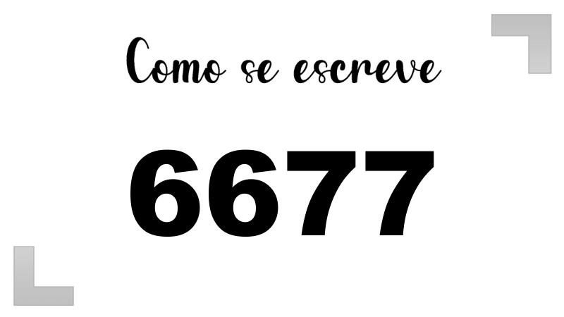 Imagem do número 6677