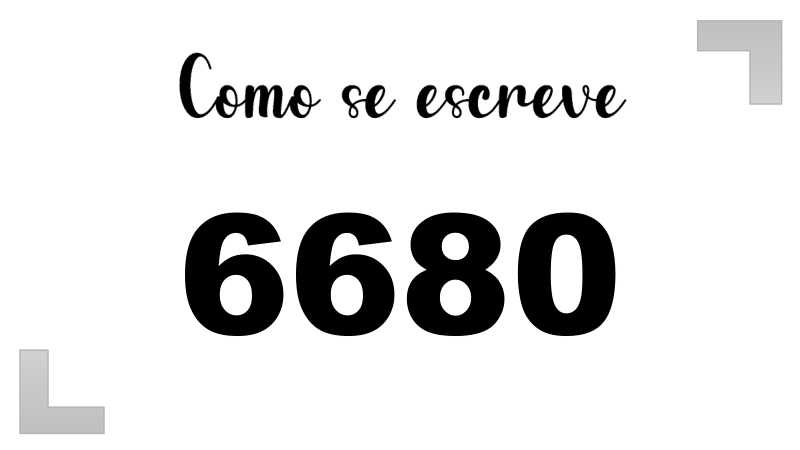Imagem do número 6680